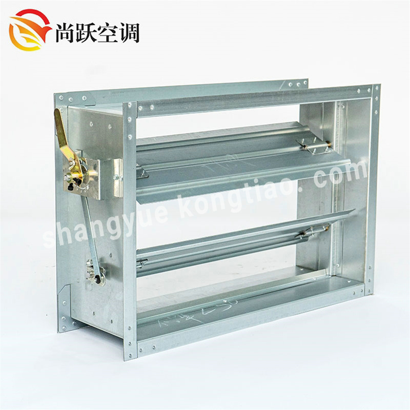 手動對開多葉調(diào)節(jié)閥