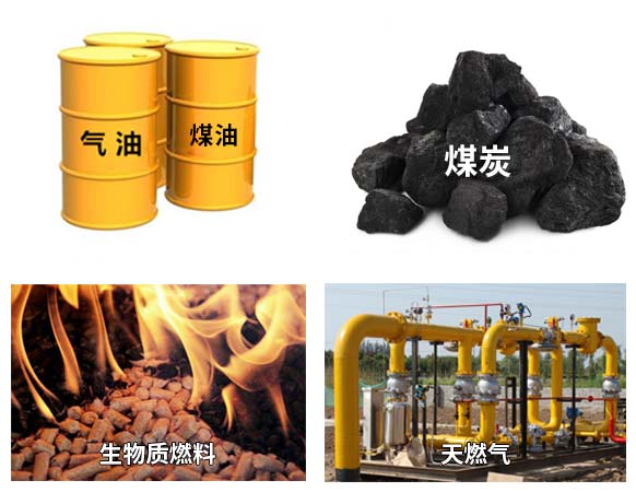 常見的熱源可以分為固體燃料、液體燃料、氣體燃料等